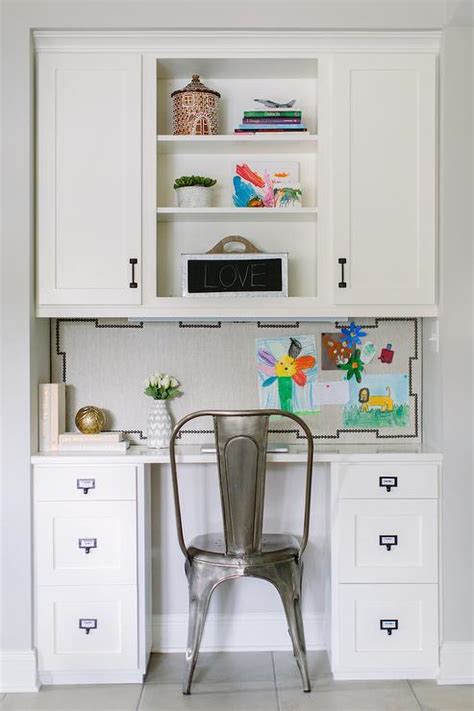 Enhance Your Remote Workspace: Stylish and Functional White Desk with Drawer